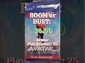 Boom or Bust: Avatar Play Booster 25 #mtg
