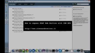 How to expose SOAP Web Service with IBM BPM