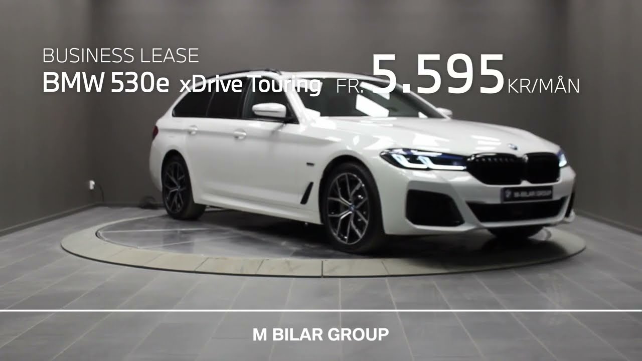 BMW 530e xDrive Touring Plug-in Hybrid - BMW Business Lease fr. 5.595kr/mån