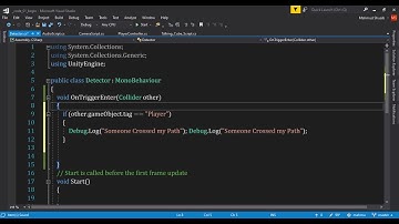 Collision detection in Unity #16