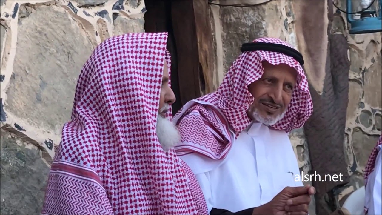 زيارة الشيخ محمد بن ناشع لقرية ال عليان التراثيه