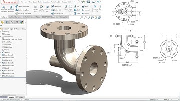 SolidWorks Tutorial for Beginners exercise 91