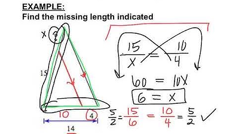Parallel Lines & Proportional Parts