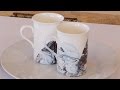 How to Marble Embellish Glasses and Cups