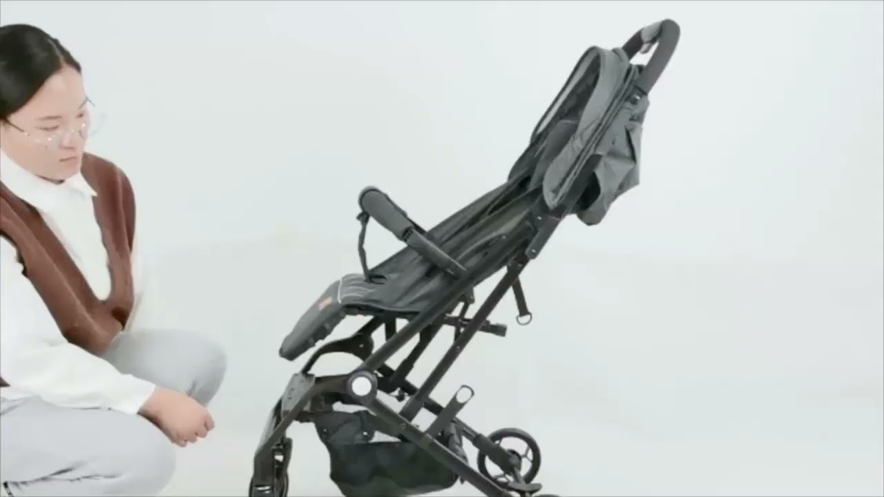 Carucior Sport copii 0 36 luni, Black Edition, pliere compacta, modul Troller