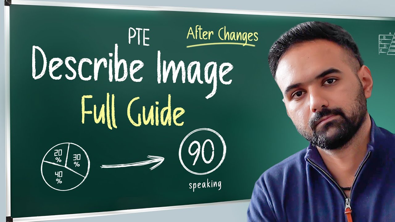 How to Score 90 in PTE Describe Image After Changes | Tips and Template