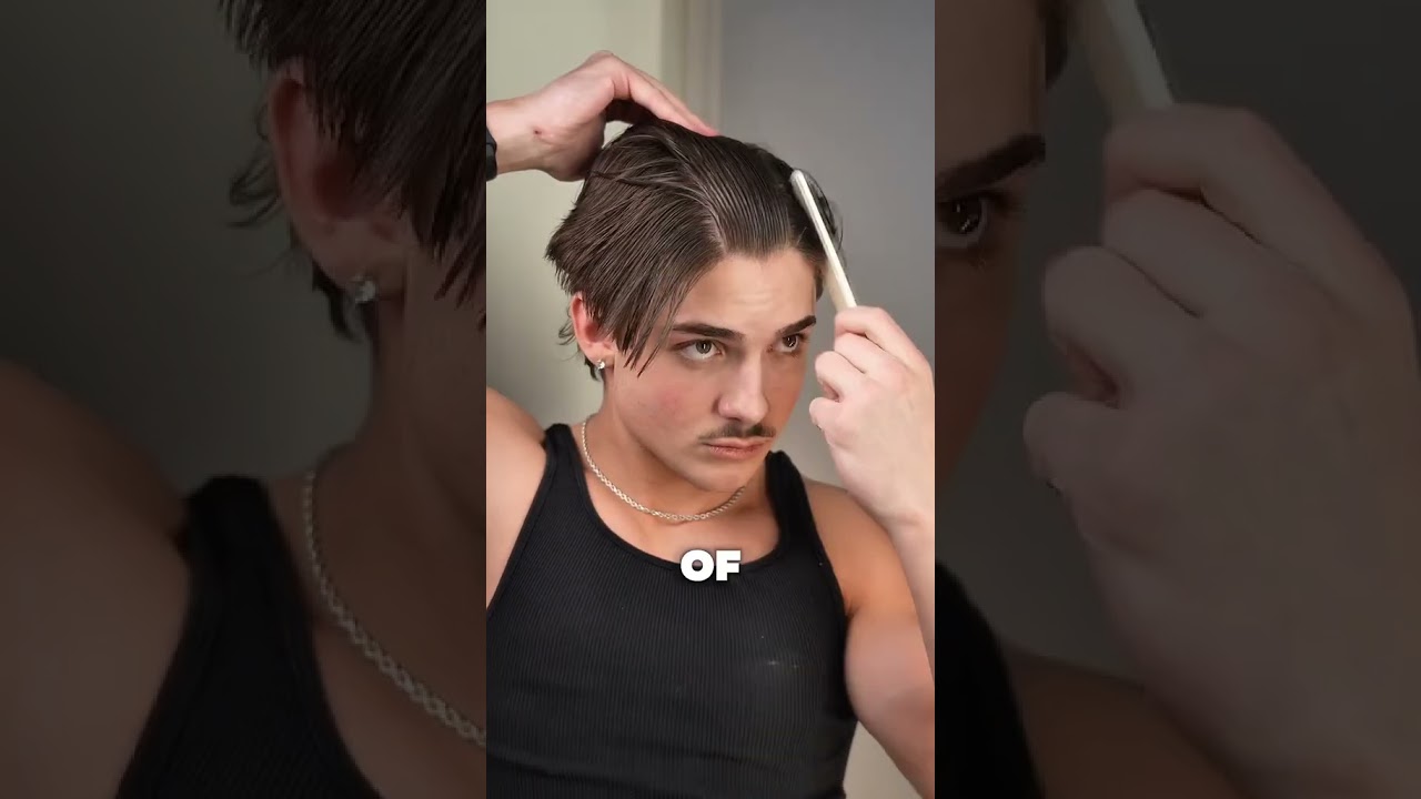 wet look hairstyle tutorial