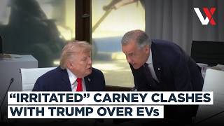 "I Thought You'd Like It!" Carney's Hot Mic Exchange With Trump Caught At G7 Lunch | VERTEX