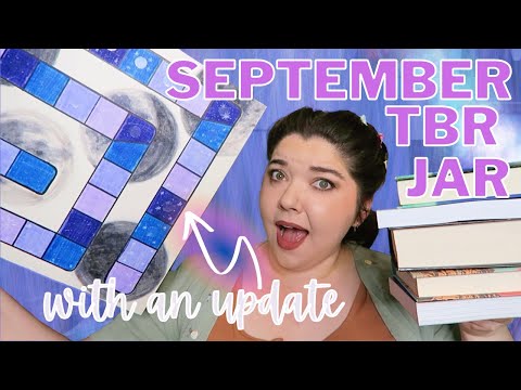 SEPTEMBER TBR JAR GAME WITH AN UPDATE (2021) | Trying to Encourage Myself To Finish My TBR Prompts