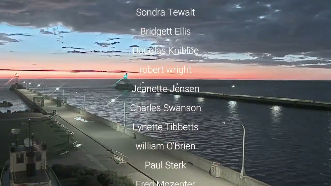 Updated donation list for the new Harborcam camera.