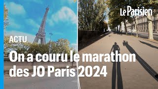 On a couru le marathon des JO de Paris 2024