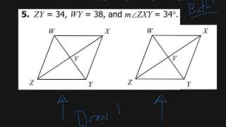 Properties of Rhombi Squares