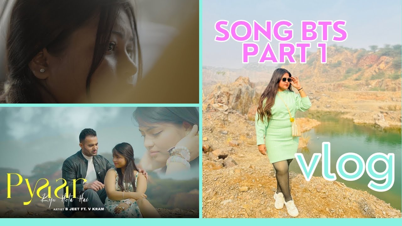 Behind the scene 🎬 for the shoot | BTS | Viral Song shoot | Divya Singh Vlog |