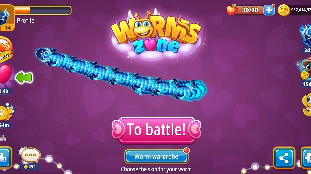 🐍WORMS Zone lo Only Eating CAKE 🍰 and FRUIT 🍓 🍑 Challenge 