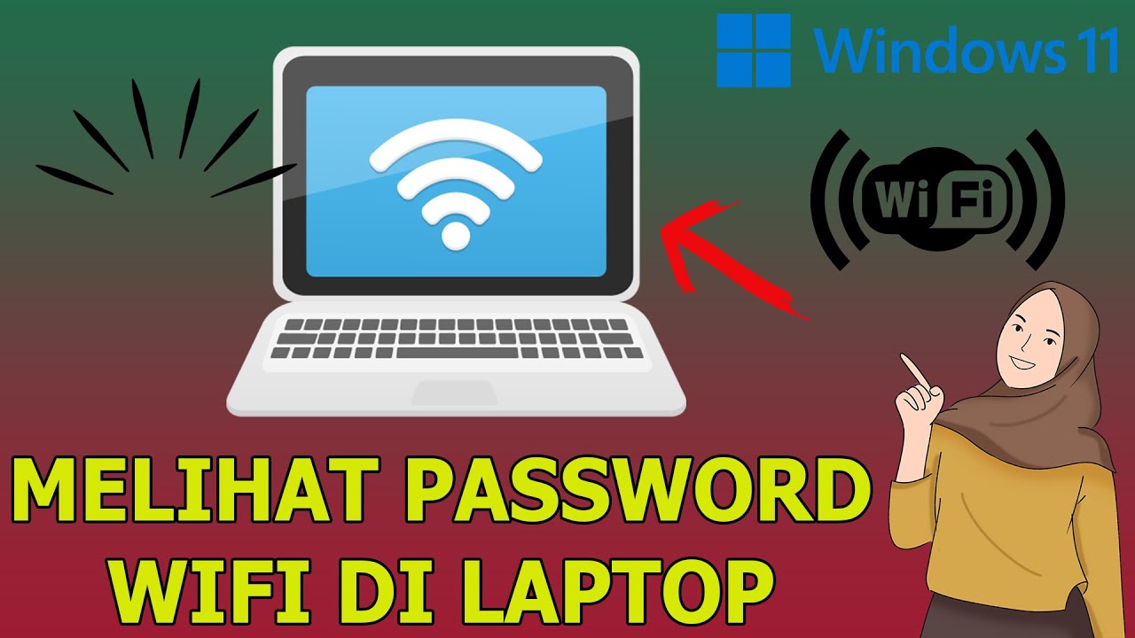Cara Melihat Password Wifi di Laptop Windows 11 - YouTube