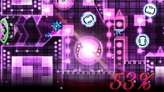 [Mobile] SubSonic 53% (Extreme Demon) Progress #1 - Geometry Dash 2.11