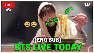 [ENG SUB] BTS JUNGKOOK LIVE TODAY😂🔴18.4.2026 Jin, Suga, J-Hope, RM, Jimin, V, Jungkook