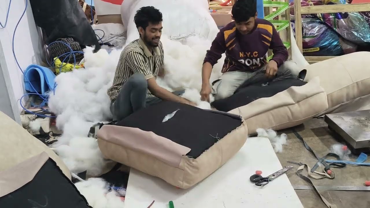 Sofa manufacturing process Simple Tips Step by step Sofa meking // Letest model सोफा बनाने का तरीका 