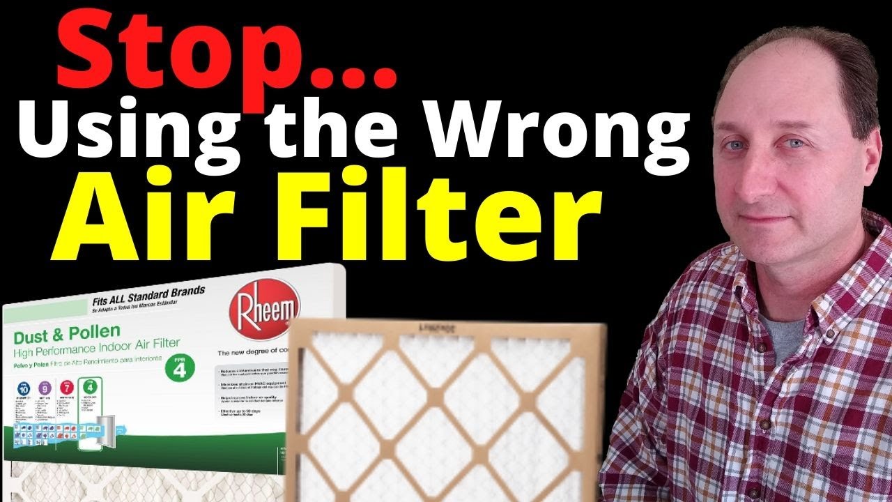 Replacing Your Air Filter Which One to Choose? YouTube