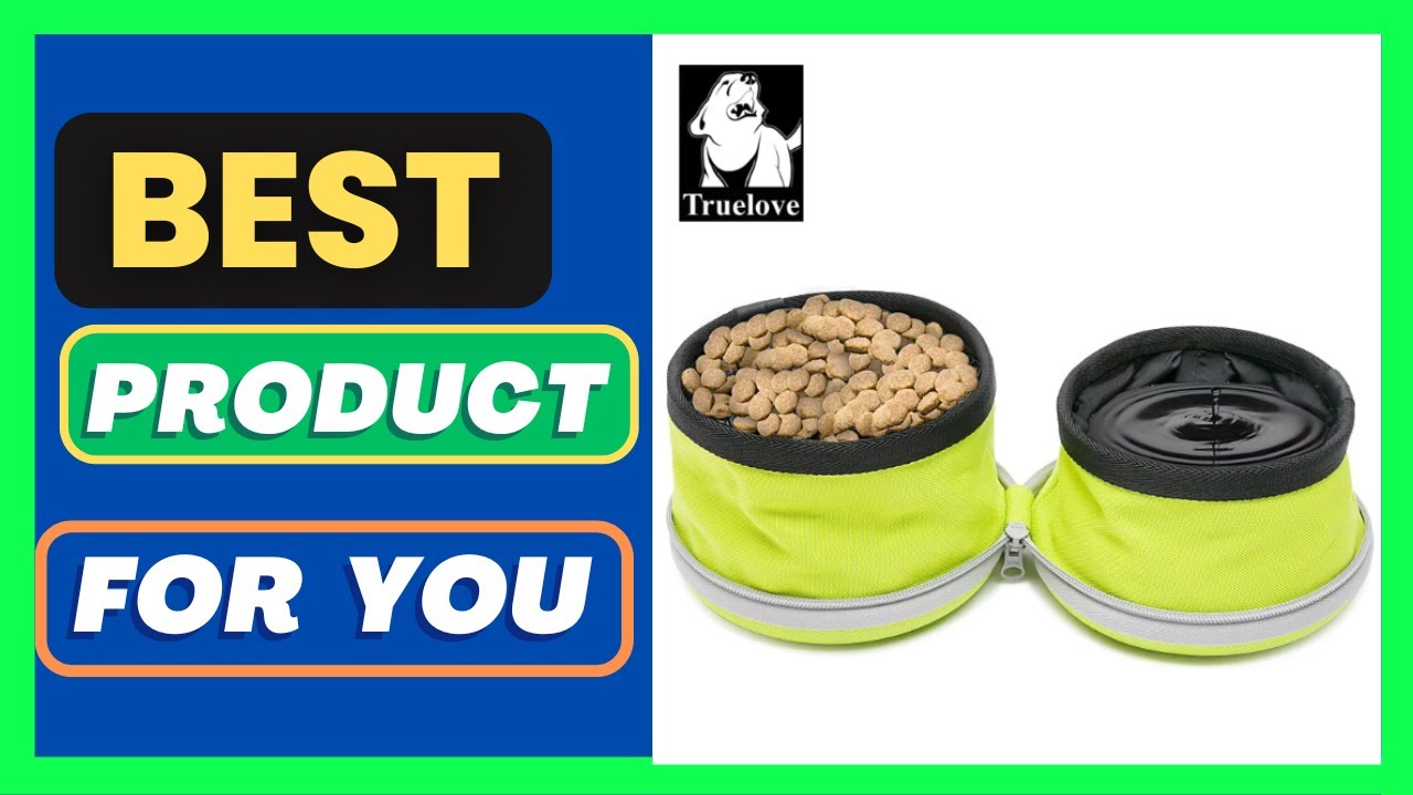 Truelove Collapsible 2 Way Use Dog Bowl