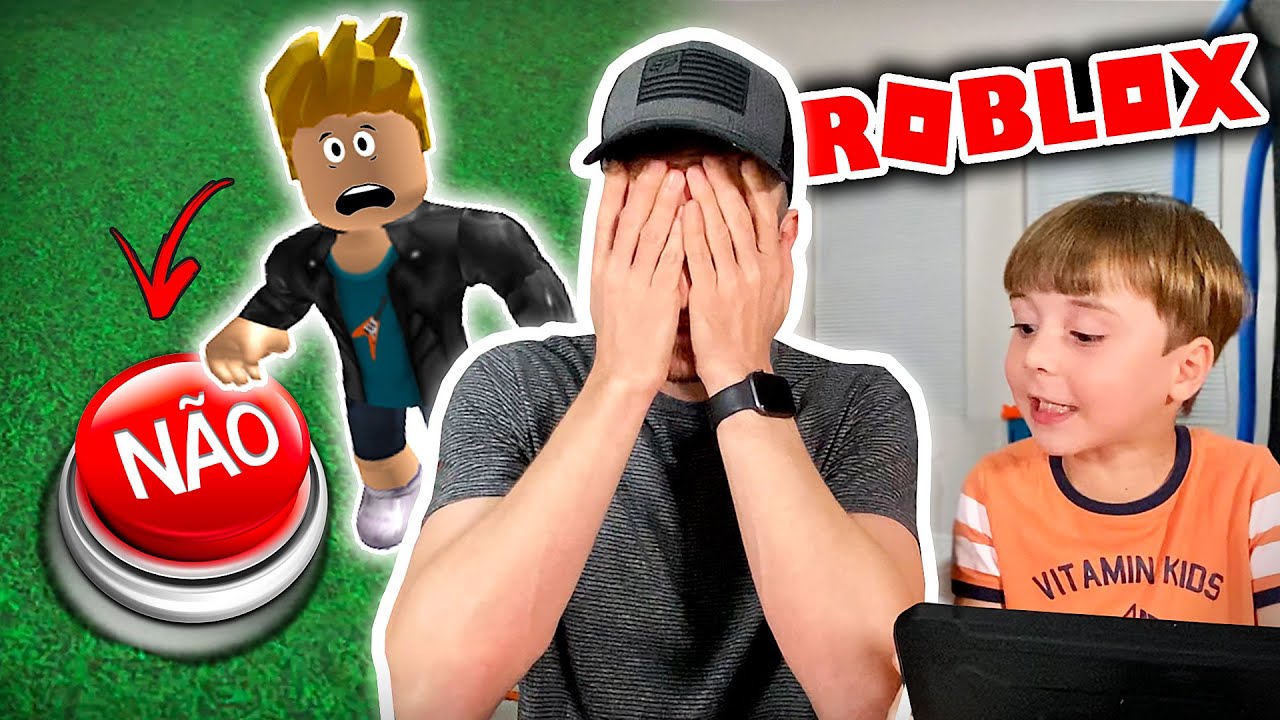 Joguei ROBLOX pela PRIMEIRA VEZ com o Marcos - Brancoala Games 