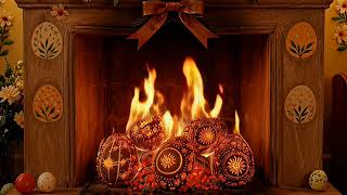 Cozy Easter Fireplace 🐰🥚🔥 | Warm Glow of Egg Coals & Crackling Sounds Content