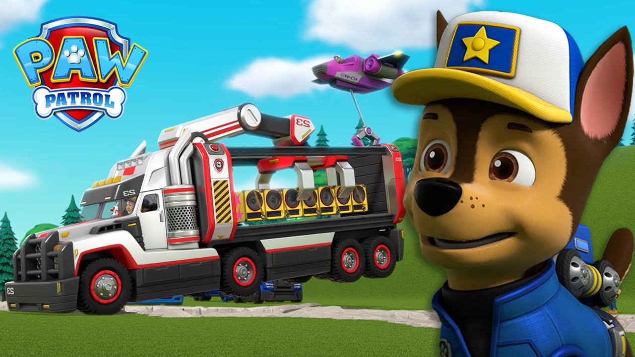 العد التنازلي للحفل! تشيس يساعد لوك ستارز في اللحظة الأخيرة! | الدوريات الصغيره | Paw Patrol Arabic