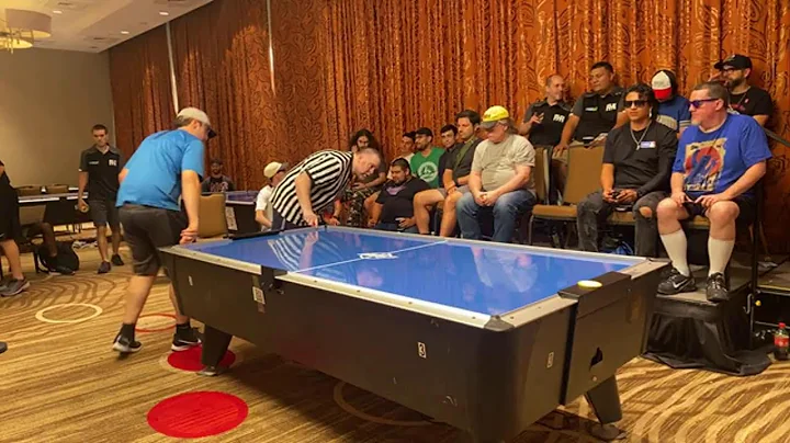 2022 Air Hockey World Championships Semi-Finals