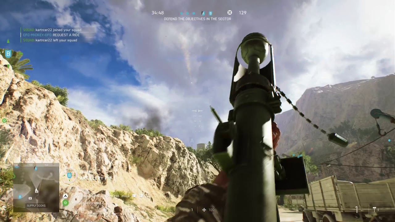 Battlefield V Piat Mortar Youtube