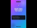revoke tokens without killing your latency