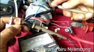 quick way to service a fan without dismantling the dynamo