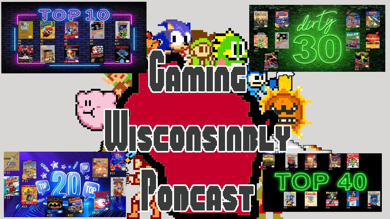 Reddit's Top 50 NES Games - Good or Nah? - Gaming Wisconsinbly Podcast