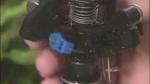 Rain Bird Plastic Impact Sprinklers: Cleaning the Nozzle