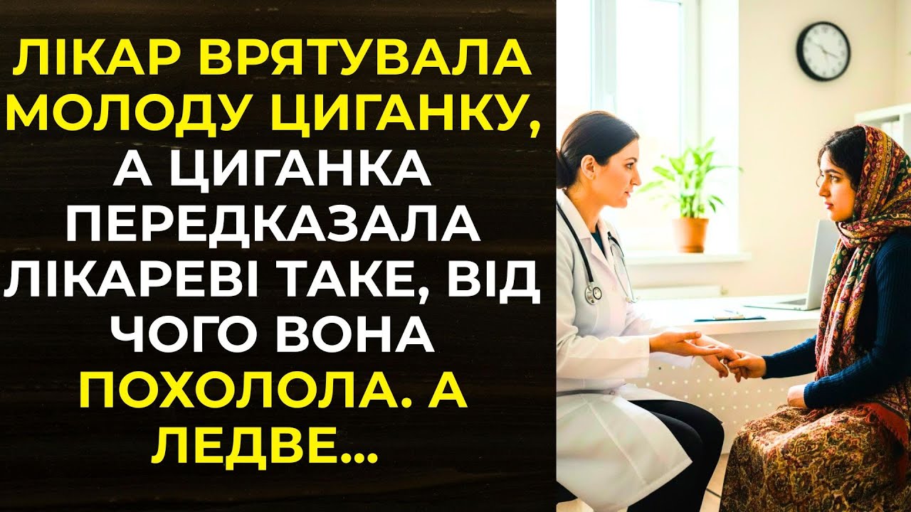 Лікар врятувала молоду циганку, а циганка передбачила лікареві таке, від чого вона похолола. А ледве