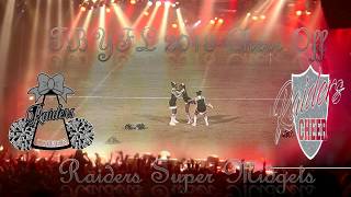 Riverview Raiders Super Midgets - TBYFL 2018 Cheer Off