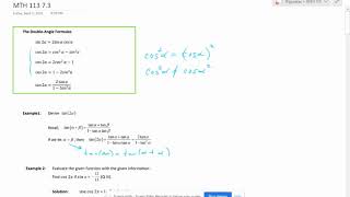 ECC MTH 113 7.3