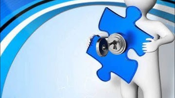 3d man with puzzle key business powerpoint templates and powerpoint themes 1012