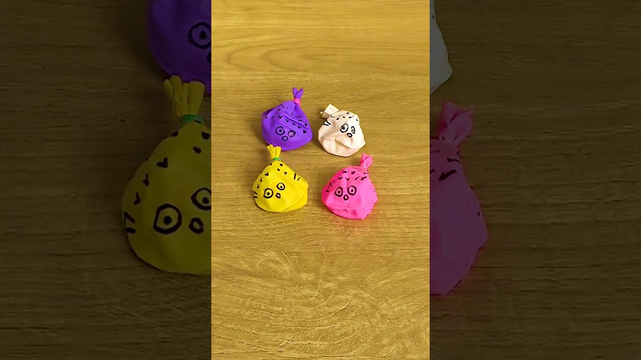 DIY Balloon Pufferfish Blowfish