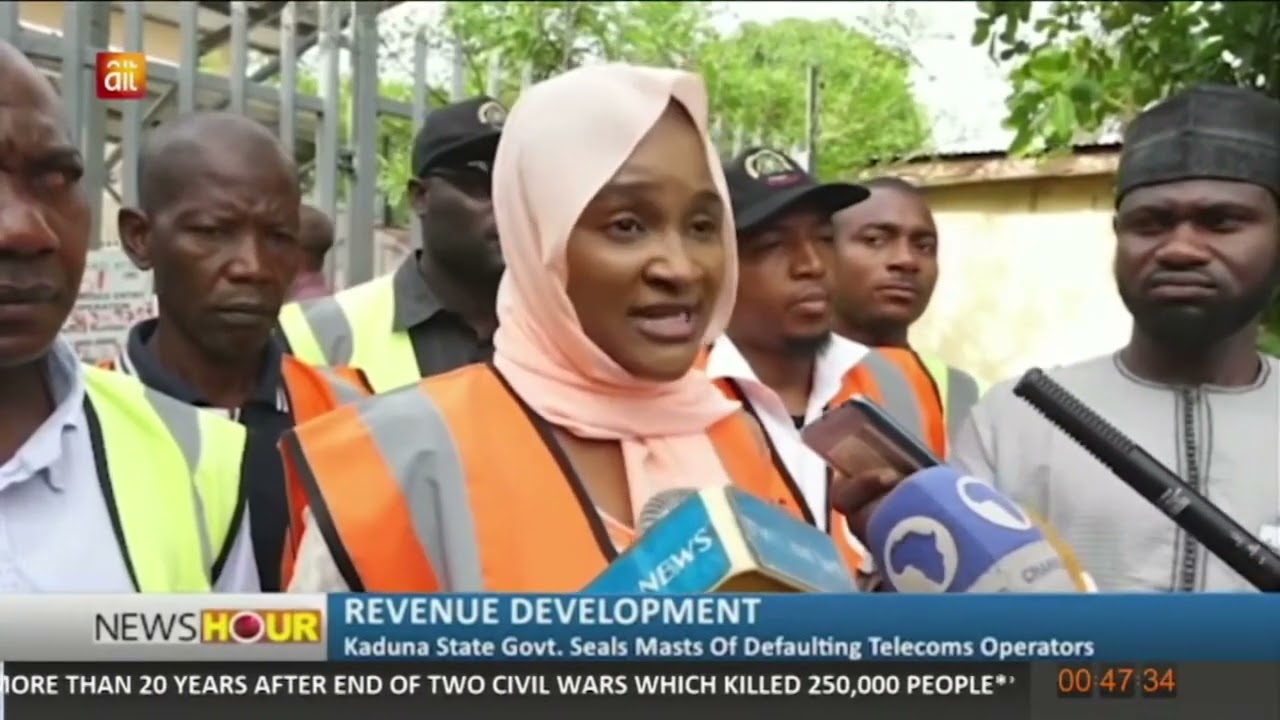 Revenue Development: Kaduna State Govt. Seals Masts Of Defaulting Telecom Operators