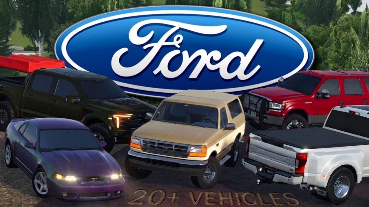 20+ Licensed FORD CARS Update in Greenville! (Roblox)