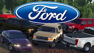 20+ Licensed FORD CARS Update in Greenville! (Roblox)