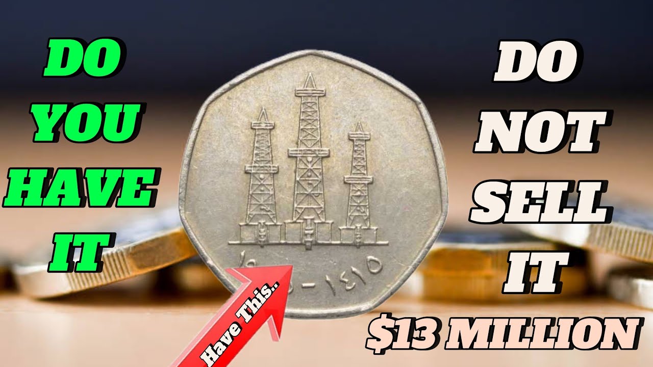 BIG MONEY COINS! Top 4 Most Valuable UAE 50 Fils Coins!