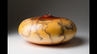Horsehair raku and ferric chloride fuming by Ian Fraser Ceramics