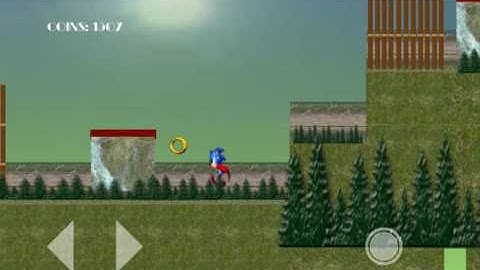 Sonic the Hedgehog Unity3d Demo Test - Progressive  Bounce