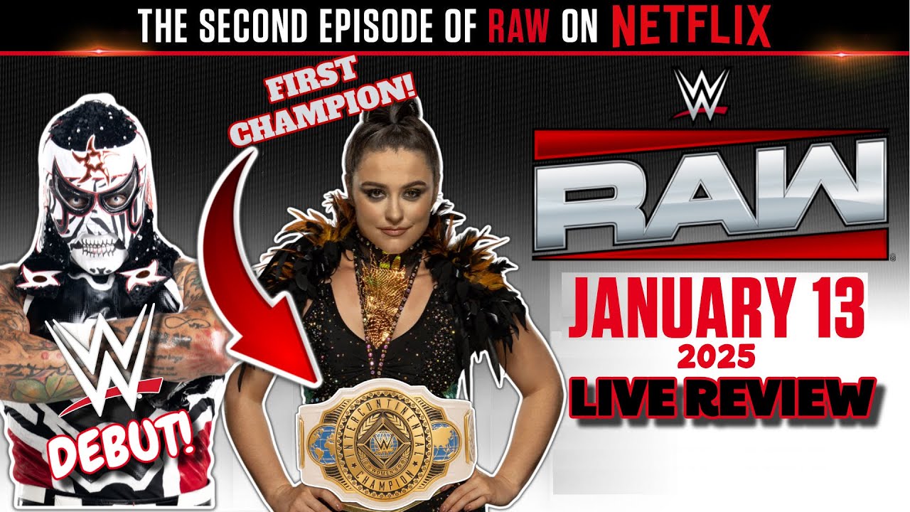PENTA WWE DEBUT, FIRST-EVER WOMEN’S IC CHAMP! | WWE RAW 1/13/25 LIVE Review