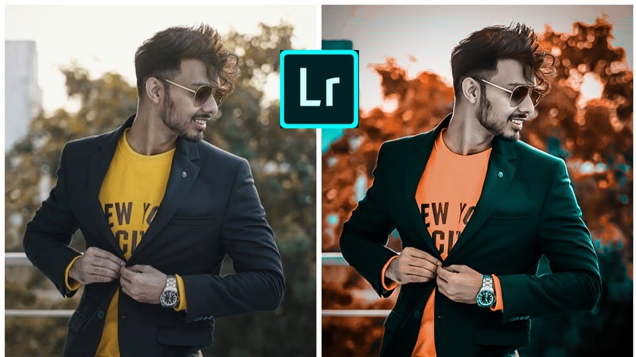 Vijay mahar photo editing on lr /lr red beground effect one click - YouTube