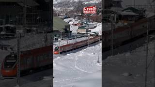 Vande Bharat Express In Snowy Kashmir Paradise