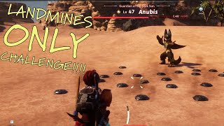 Conquering Anubis: with Landmines only! Palworld Challenge