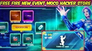 Free fire new event moco hacker store coming tomorrow | soon |super
market lol |ffa