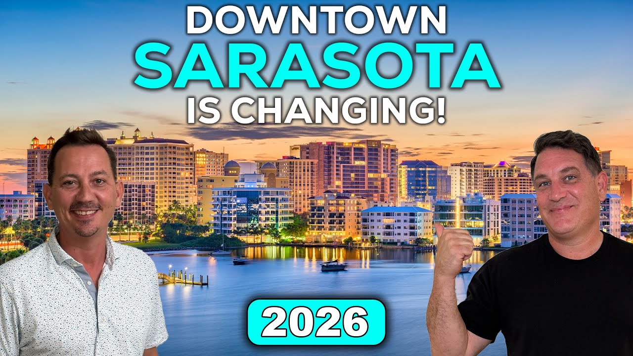 Небоскребы центра Сарасоты преображаются, город быстро превращается в самое популярное место во Ф...